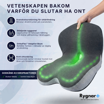 OrthoSitsen™ Ortopedisk sittkudde